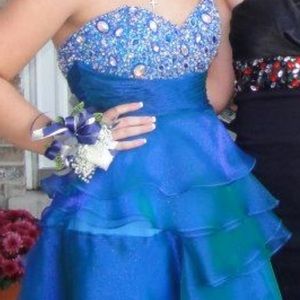 HOMECOMING DRESS - Blue